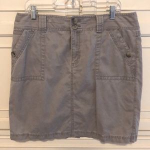 Eddie Bauer Casual Khaki Cotton Skirt
